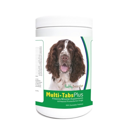 Healthy Breeds English Springer Spaniel Multi-Tabs Plus Chewable Tablets, 365PK 840235122680